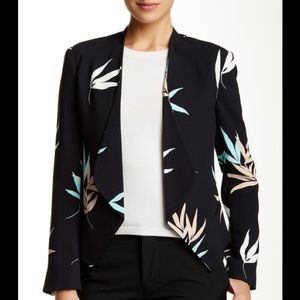 Vince Camuto | Black Floating Leaves Cardigan